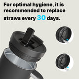 4-Pack Replacement Straws for DriveSip